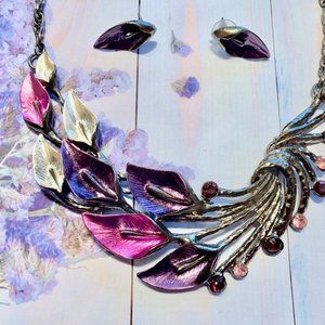Shades of Purple Necklace Set